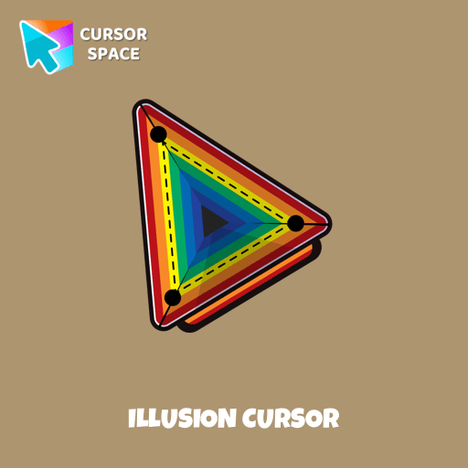 Illusion cursor arrow cursor